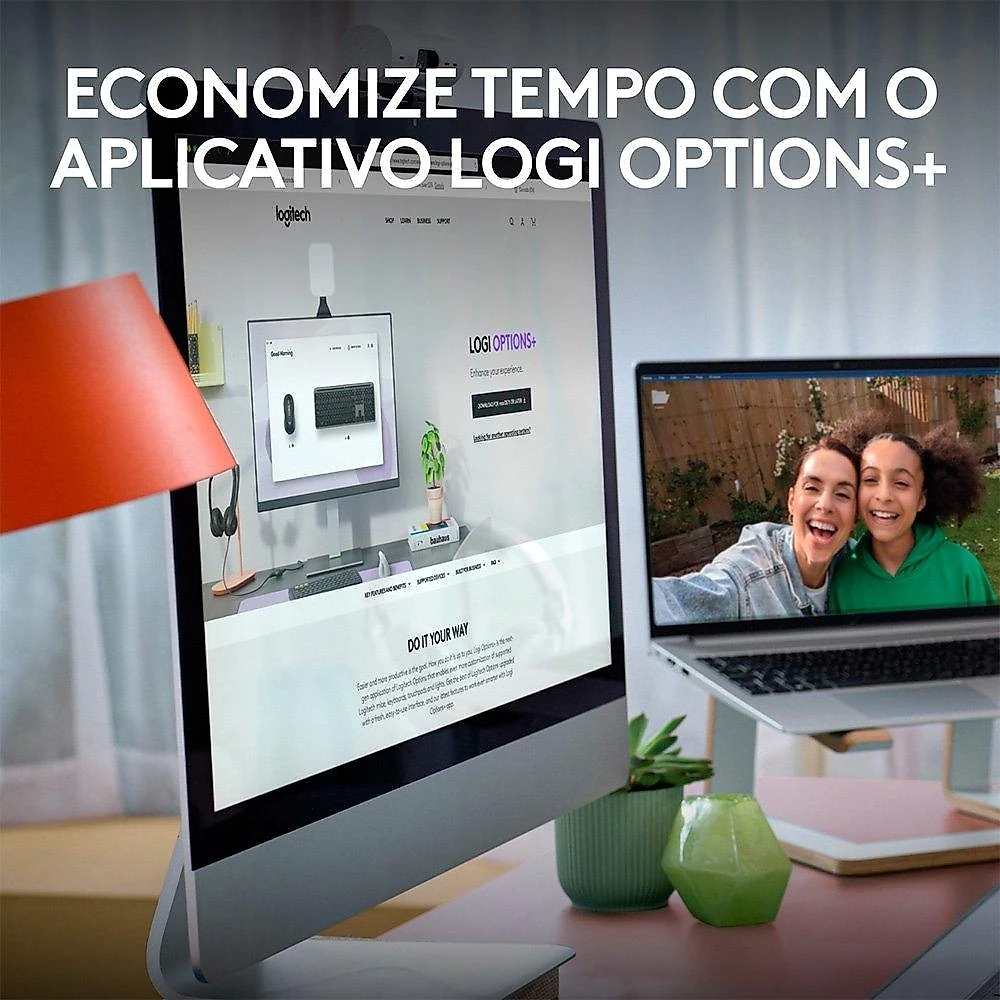 Teclado sem fio Logitech Signature Slim K950 Com Conexão Bluetooth ou Receptor USB Logi Bolt Incluso e Layout US INTL, Grafite - 920-012433