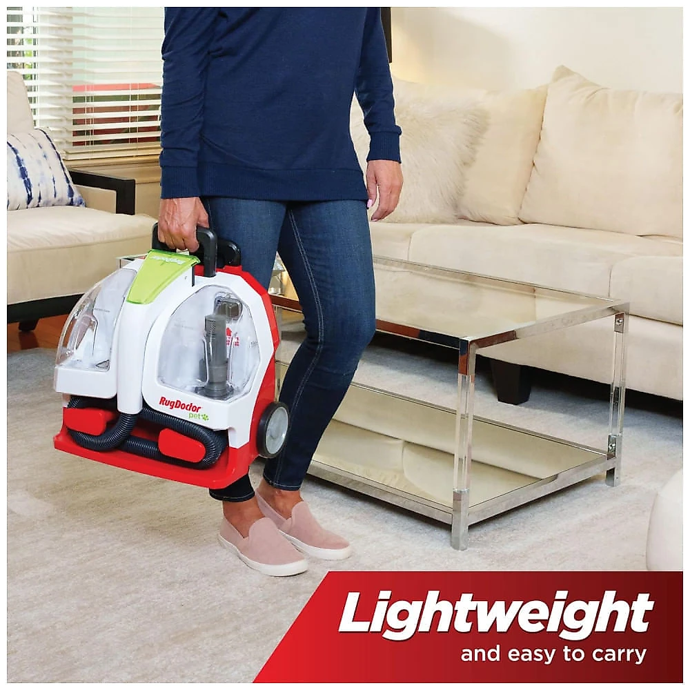 Extratora e Higienizadora Portátil para Carpetes e Estofados, Alta Potência, 110V, Rug Doctor Pet 110v