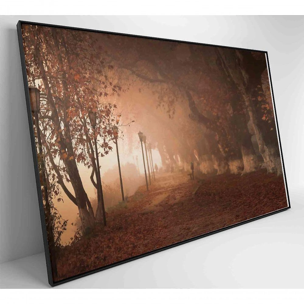 Quadro Bosque 90x60 Cm Tecido Canvas