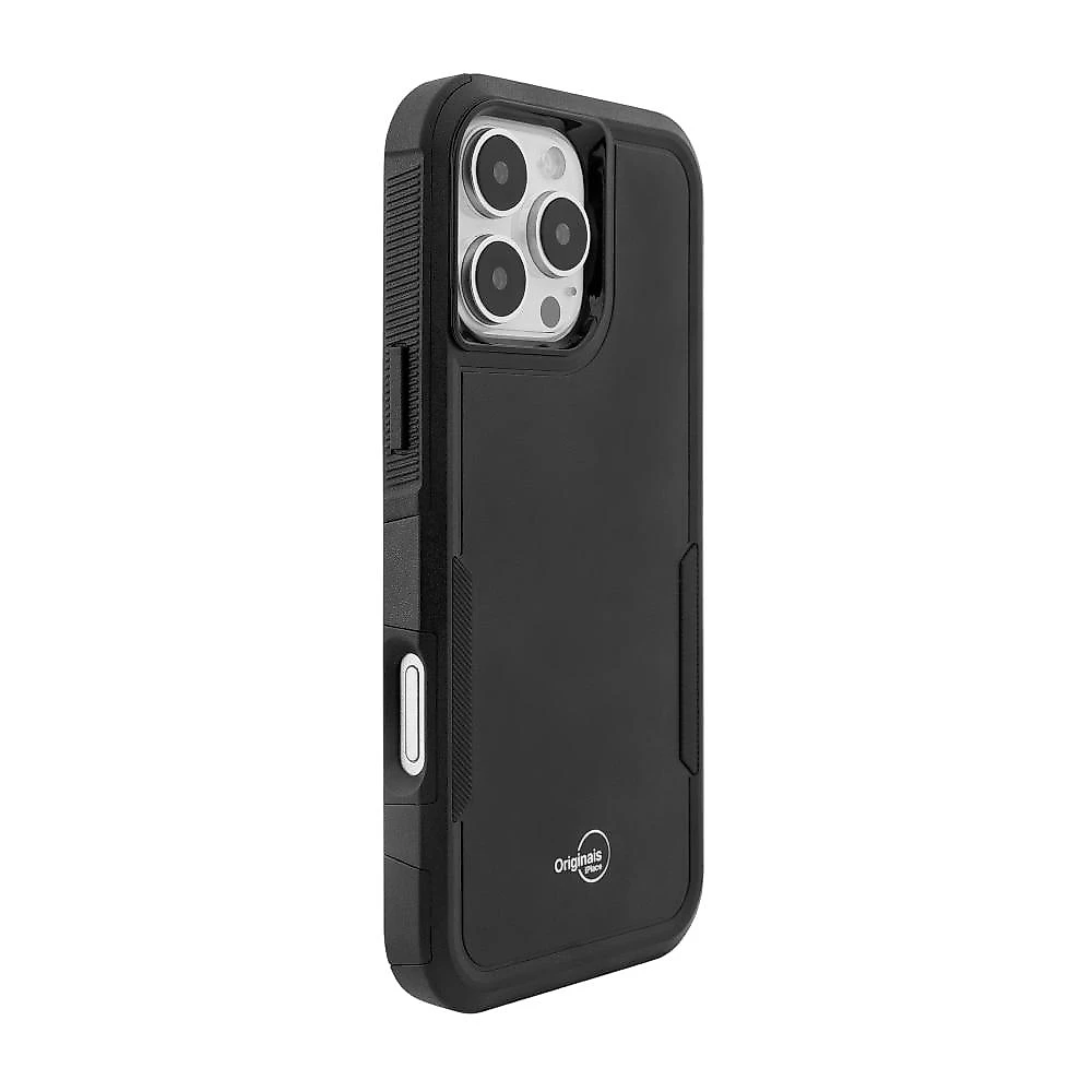 Capa iPhone 16 Pro Max Originais iPlace, Force, Preto