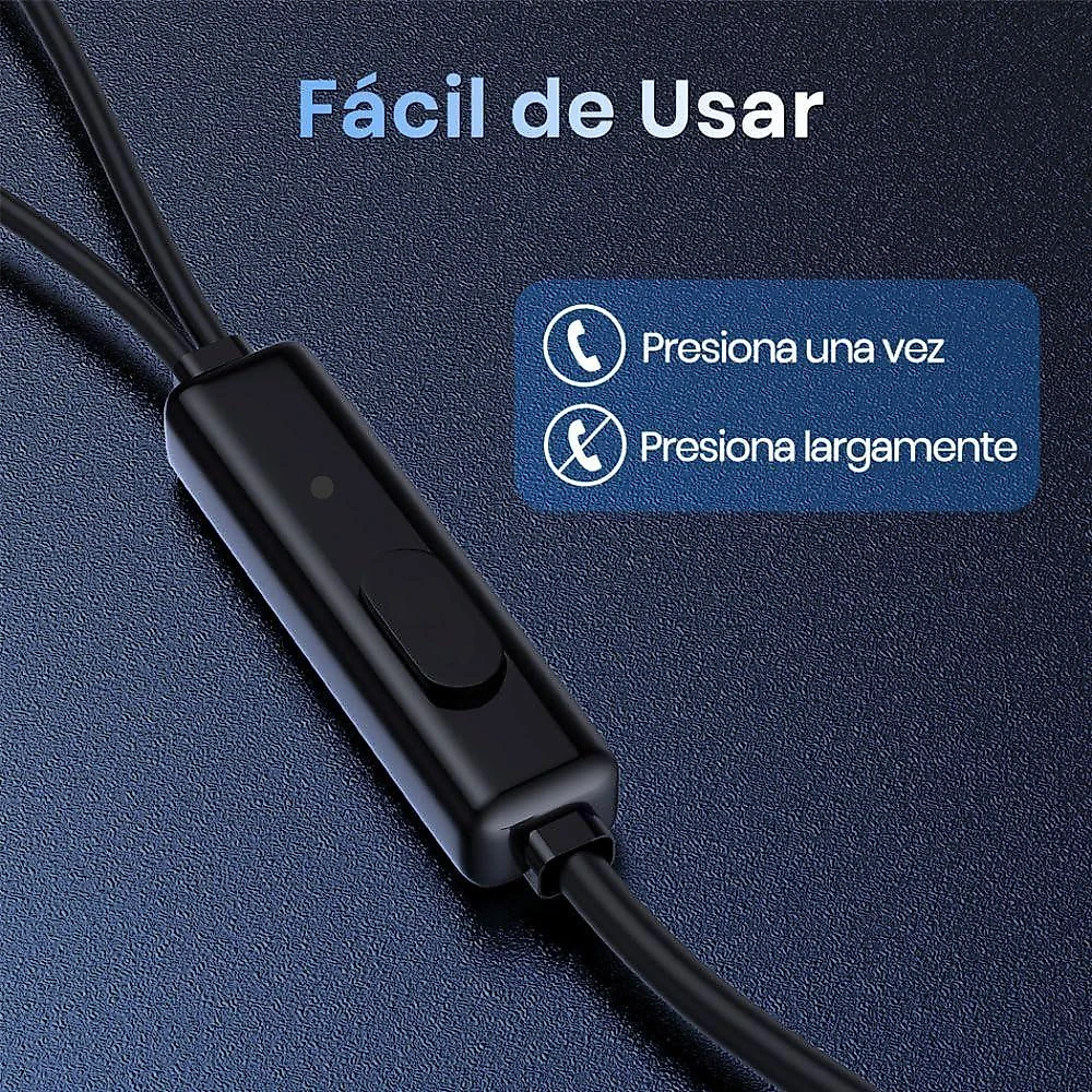 Fone de Ouvido Intra-auricular Eletromex EL-1420 HD P2 3.5MM Preto