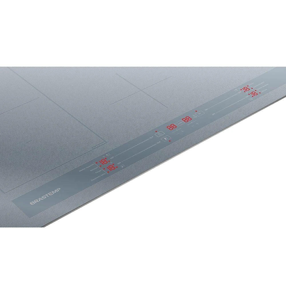 Cooktop De Indução Brastemp Flexizone 4 Queimadores Branco BDJ77ABBNA 220V