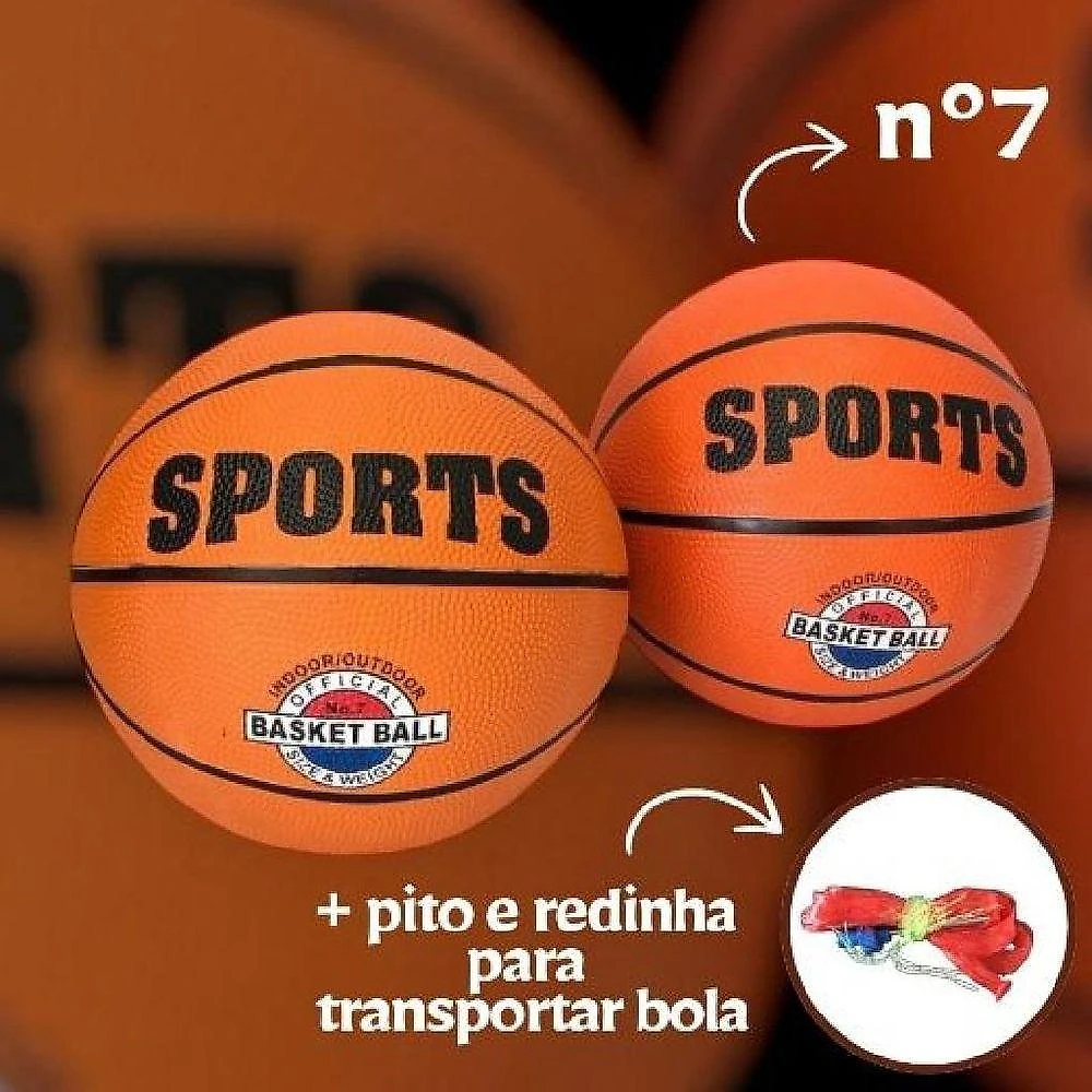 Bola de Basquete Numero7 Oficial Treinamento Alta Durabilidade Uso Interno e Externo Yeet