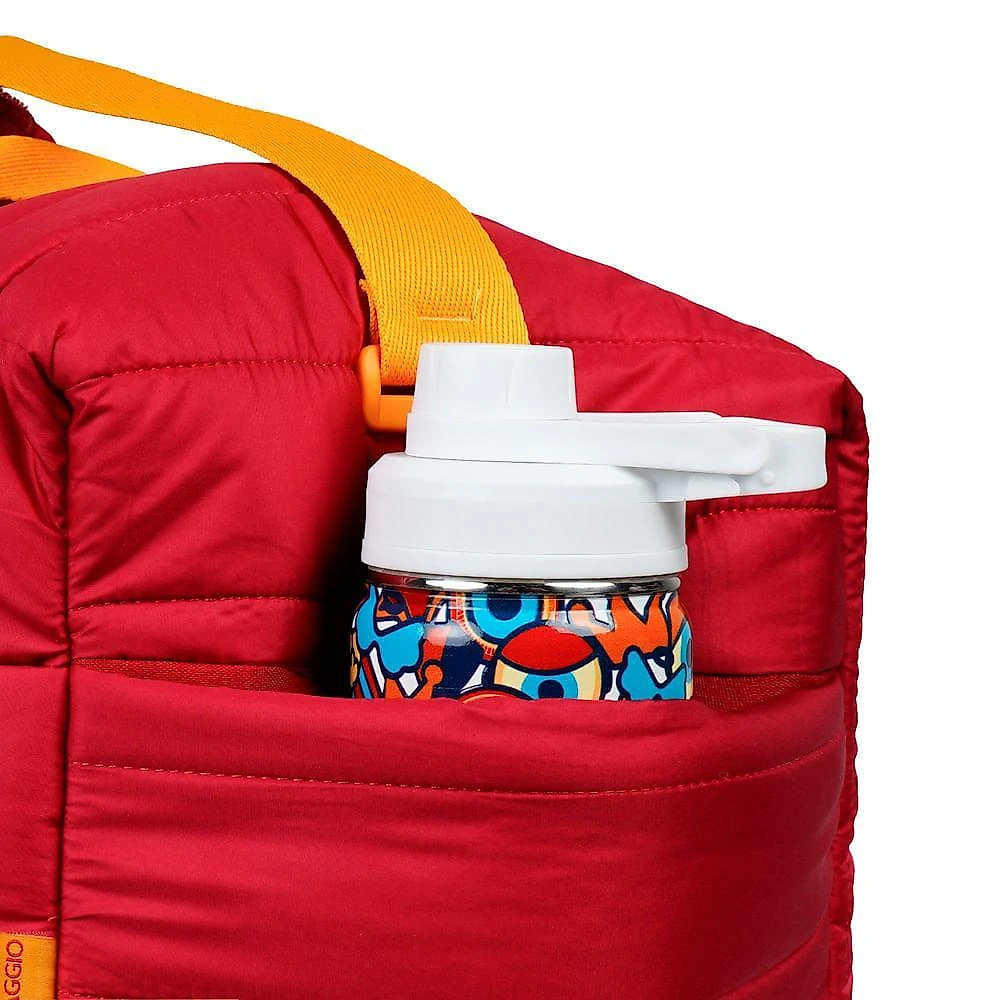 Bolsa de viagem média puff oficial bbb 26 bagaggio vermelha vermelho - m