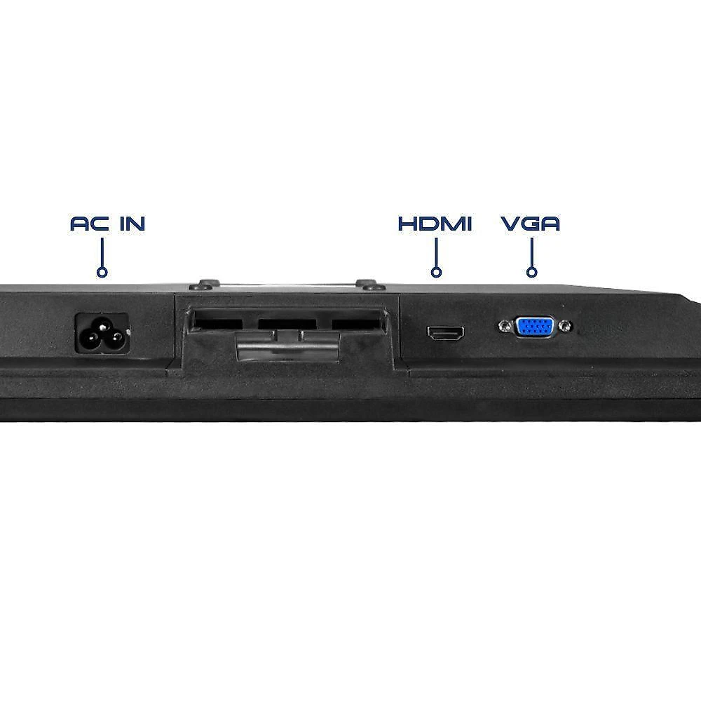 Monitor LED Ev215 21,5" Full HD IPS 75HZ HDMI VGA Preto Contraste 5000:1 Evus