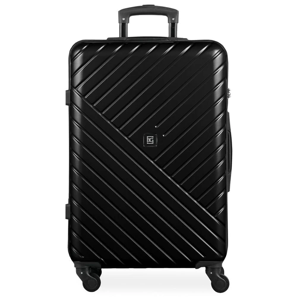 Mala Média 23 Kg ABS 4 Rodas 26" Detroit Preta