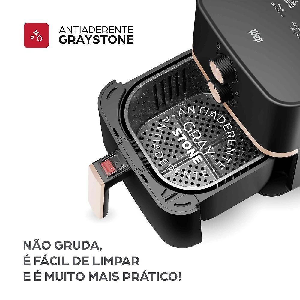 Fritadeira Elétrica WAP Air Fryer Family 4l 110V