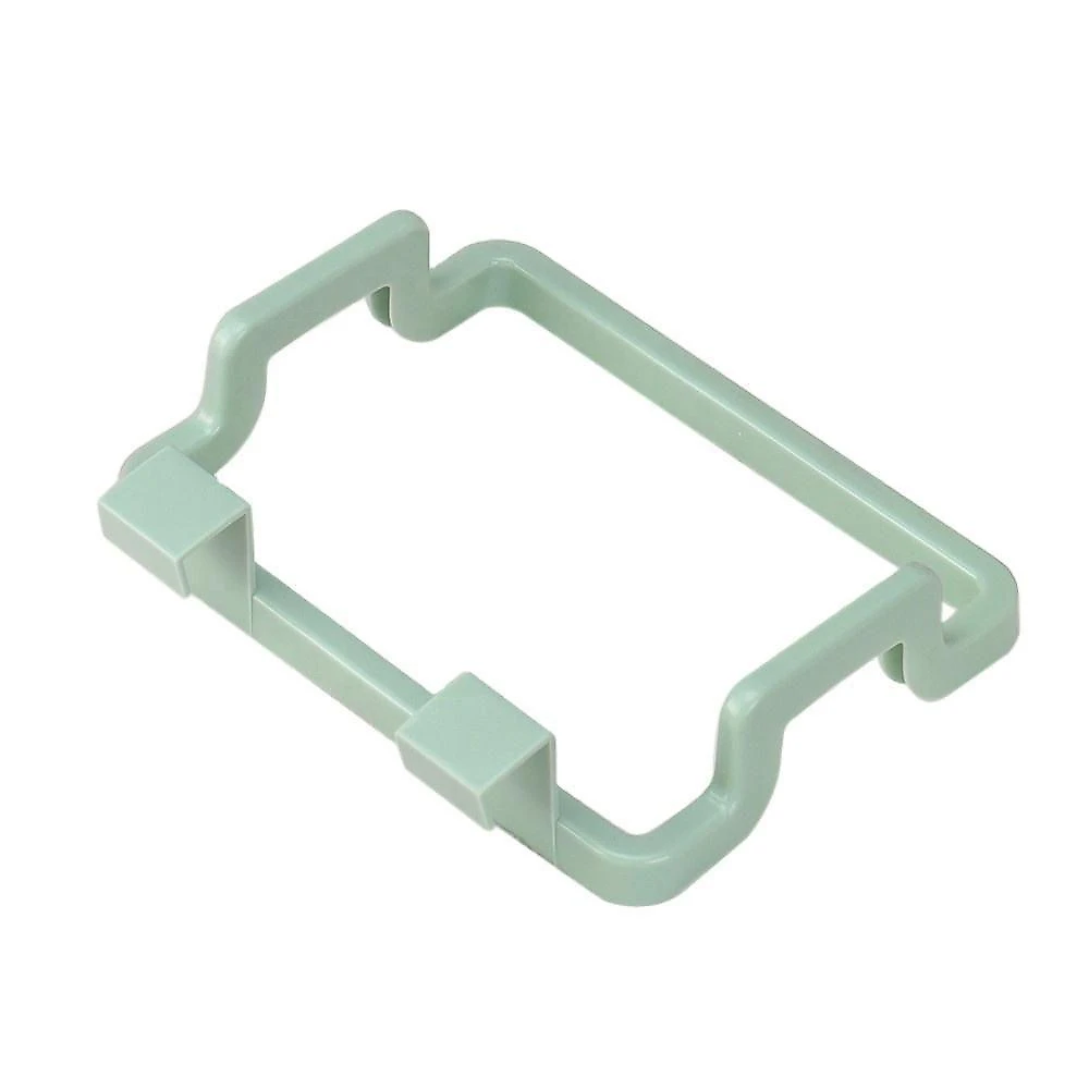 Suporte para Saco de Lixo Multiuso Porta Armário Cozinha Banheiro Plástico Azul Yeet
