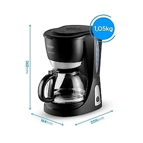 Cafeteira Elétrica Elgin CF300 Family Coffee 30 Xícaras 1,2L Jarra de Vidro Preto 110V
