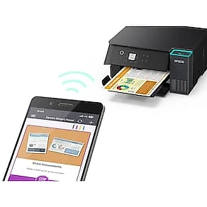 Multifuncional Tanque de Tinta Epson EcoTank L4360 Wi-Fi Colorida Bivolt