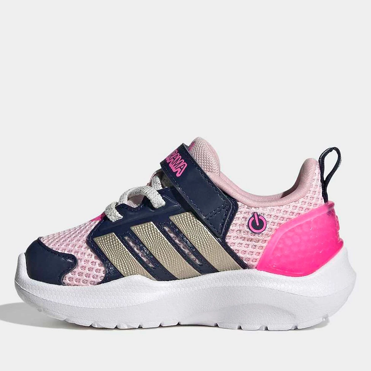 Tênis Infantil Adidas Lightorama Rosa+Azul - 18