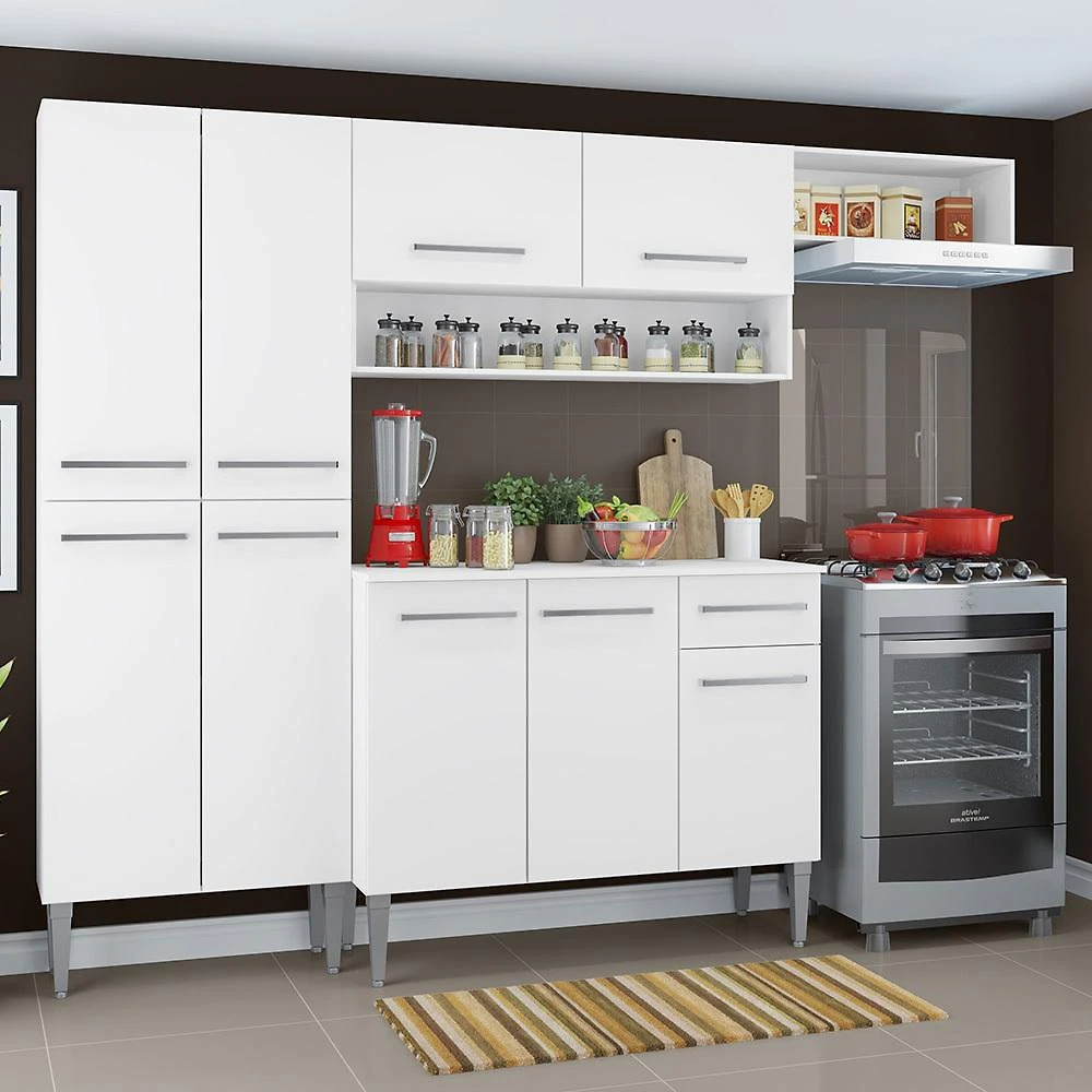 Armário de Cozinha Compacta Emilly Top Madesa