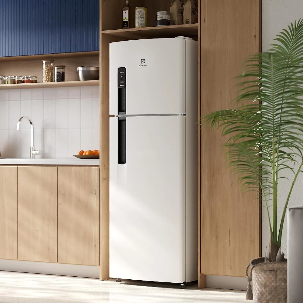 Geladeira electrolux if41 frost free duplex 380l autosense inverter branca econômica silenciosa 110
