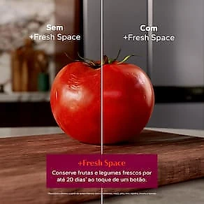 Geladeira Inteligente Brastemp BRO88AK B= Smart Frost Free 630L French Door Inox Bivolt