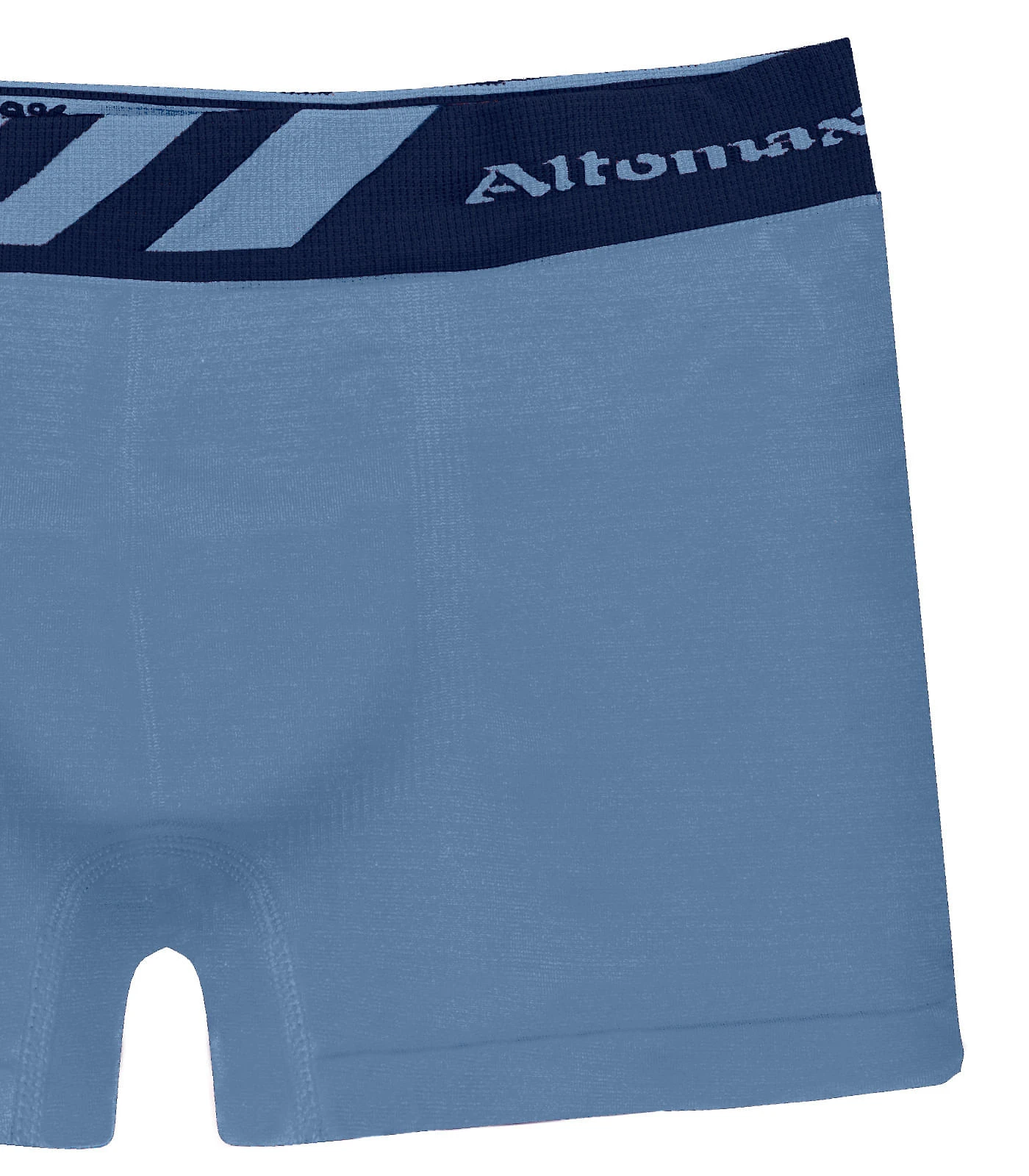Miniatura Cueca Boxer Lisa Microfibra Altomax Azul G