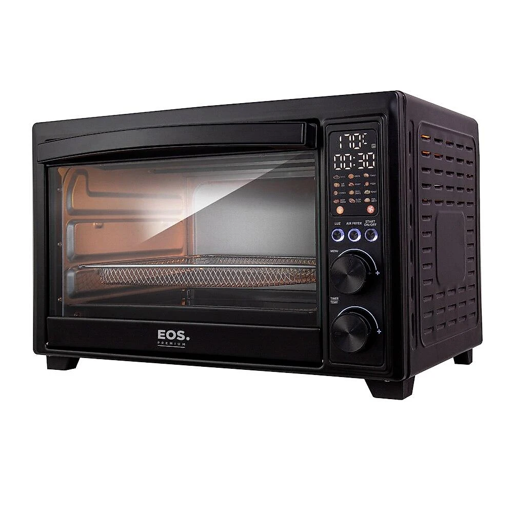 Forno e Fritadeira Air Fryer EOS 38 Litros Digital Premium All Black EAF40APD 220V
