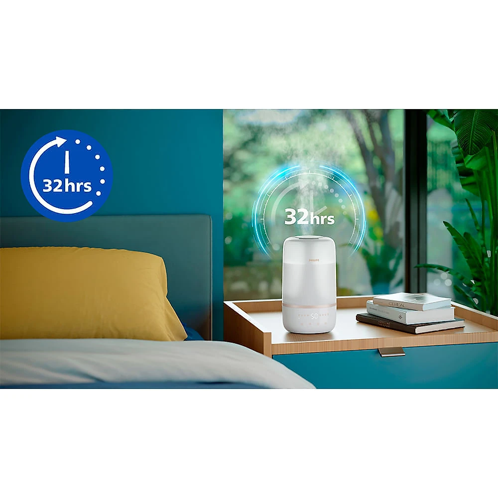 Umidificador de Ar Philips Série 1000 com 3 Litros - HU1510/04 Bivolt