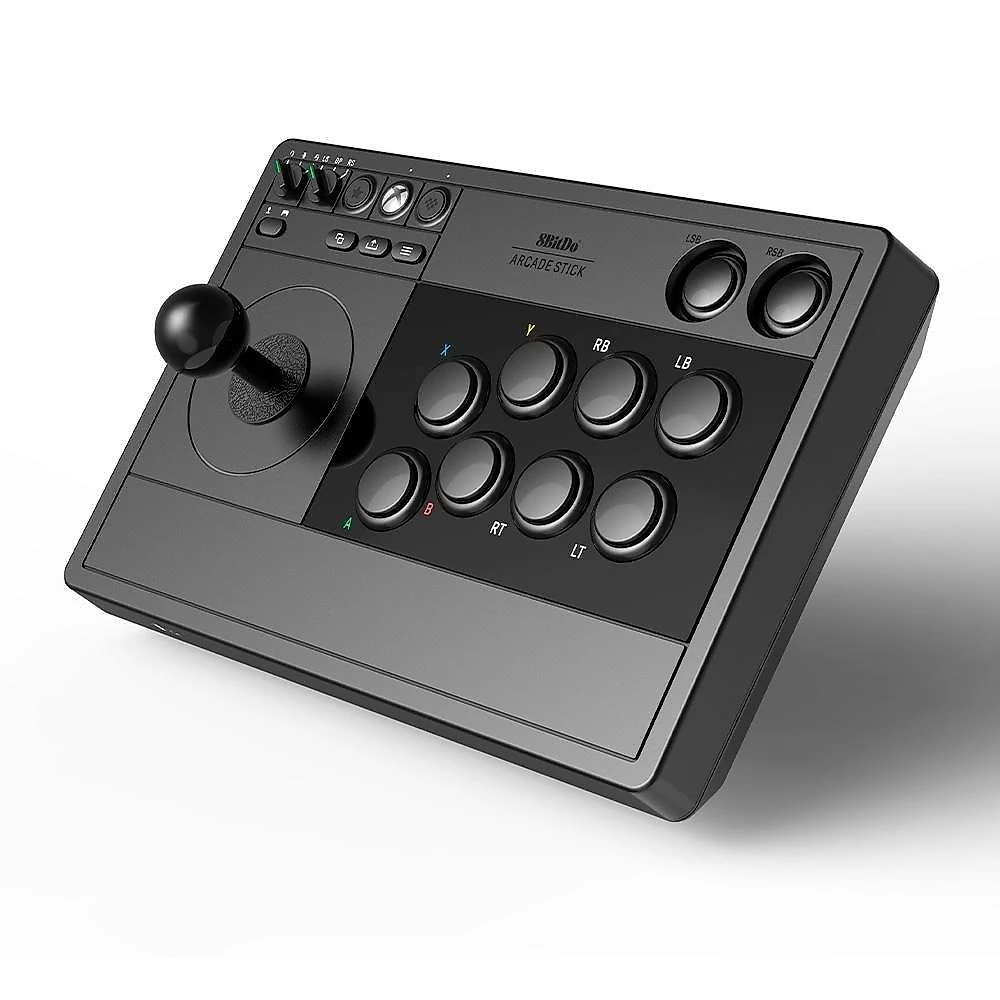 Controle Arcade Stick Sem Fio 8BitDo para Xbox, Preto - 81JA02D