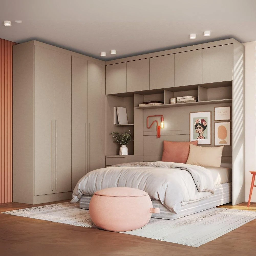 Miniatura Guarda-roupa Modulado Casal 10 Portas 3 Gavetas Duna
