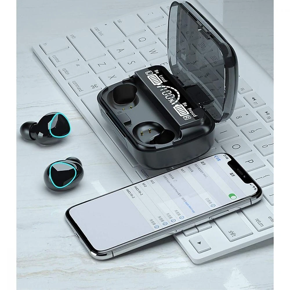 Fone De Ouvido Intra Auricular Bluetooth Com Case