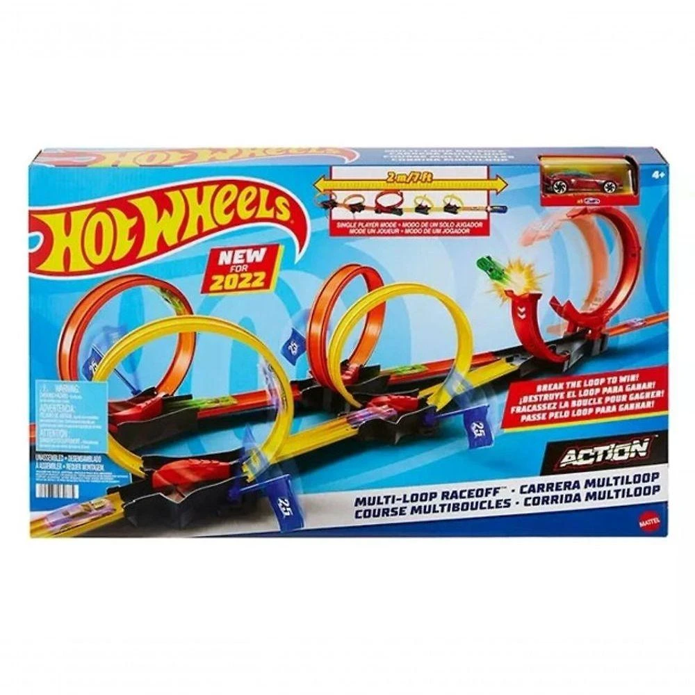 Hot Wheels Corrida Multiloop - Mattel Hdr83