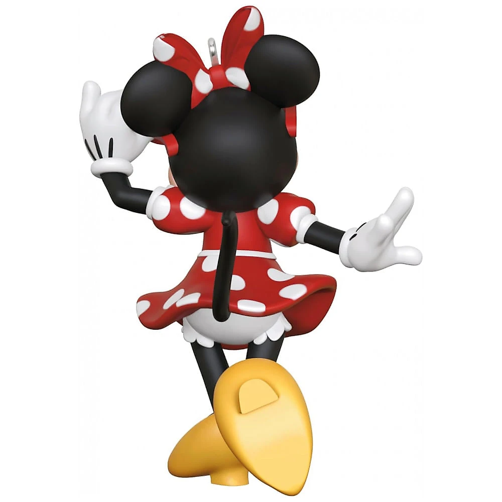 Ornamento Hallmark Keepsake Natal 2025 Disney Minnie Mouse Sunny Chic, Decoração Elegante para Fãs Disney
