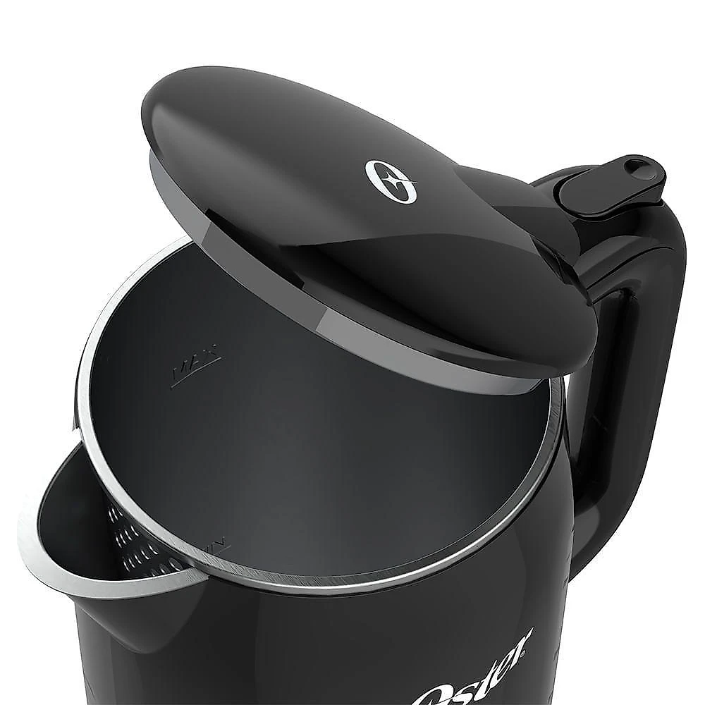 Chaleira elétrica oster ocel920-127 digital 1,7l aço inox black 1200w 110v