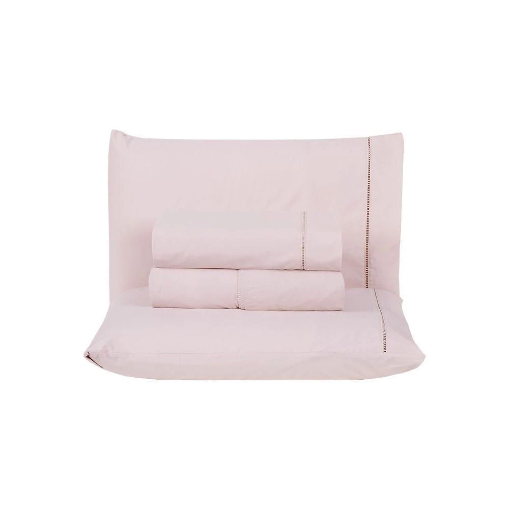 Jogo De Cama Premier Casal 04 Peças Hipercal 200 Fios 80% Algodão, 20% Poliéster - Rosa