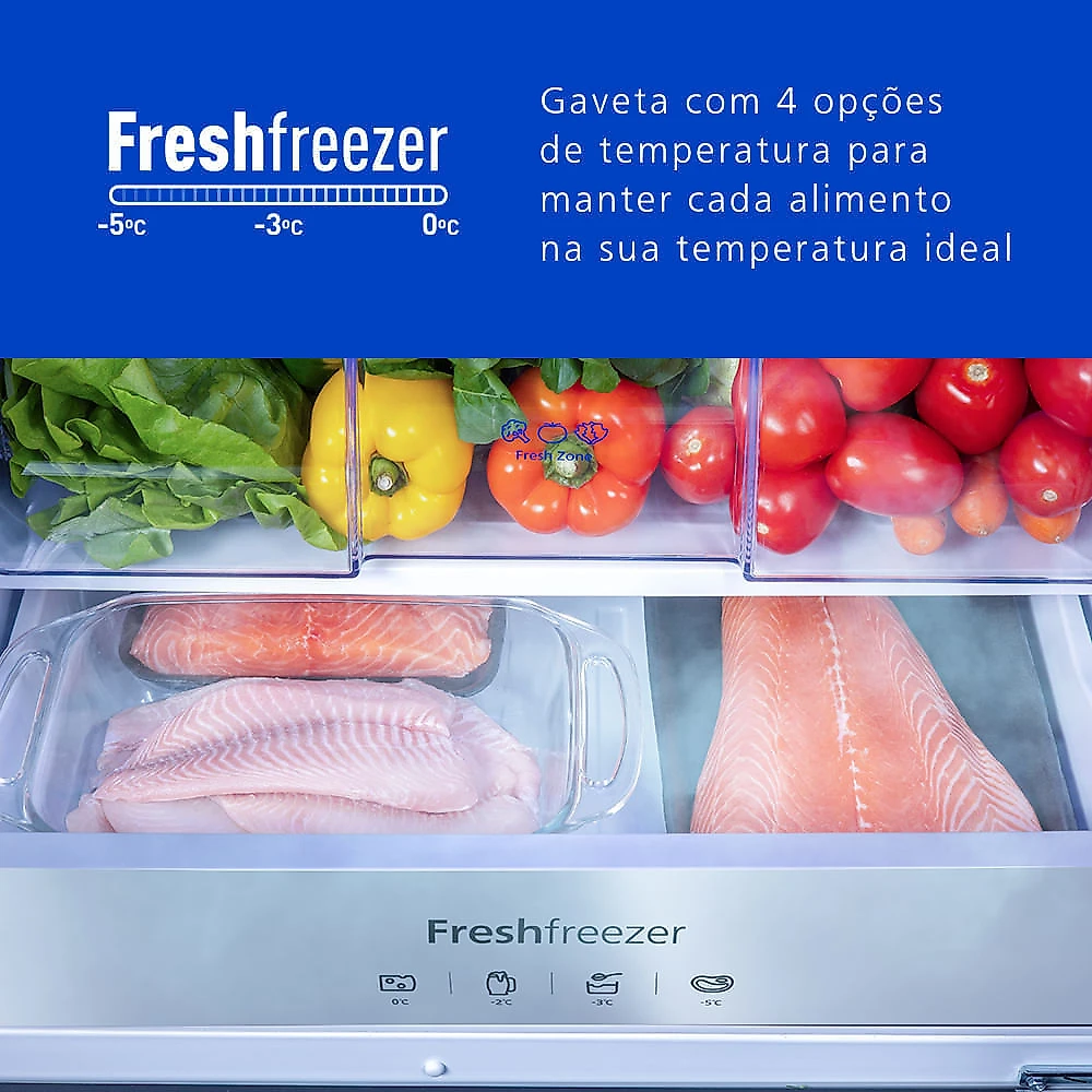 Geladeira Panasonic BB65 Diamond Glass Inverse Frost Free 467L Inverter A - NR-BB65GV7M NR-BB65GV7MA