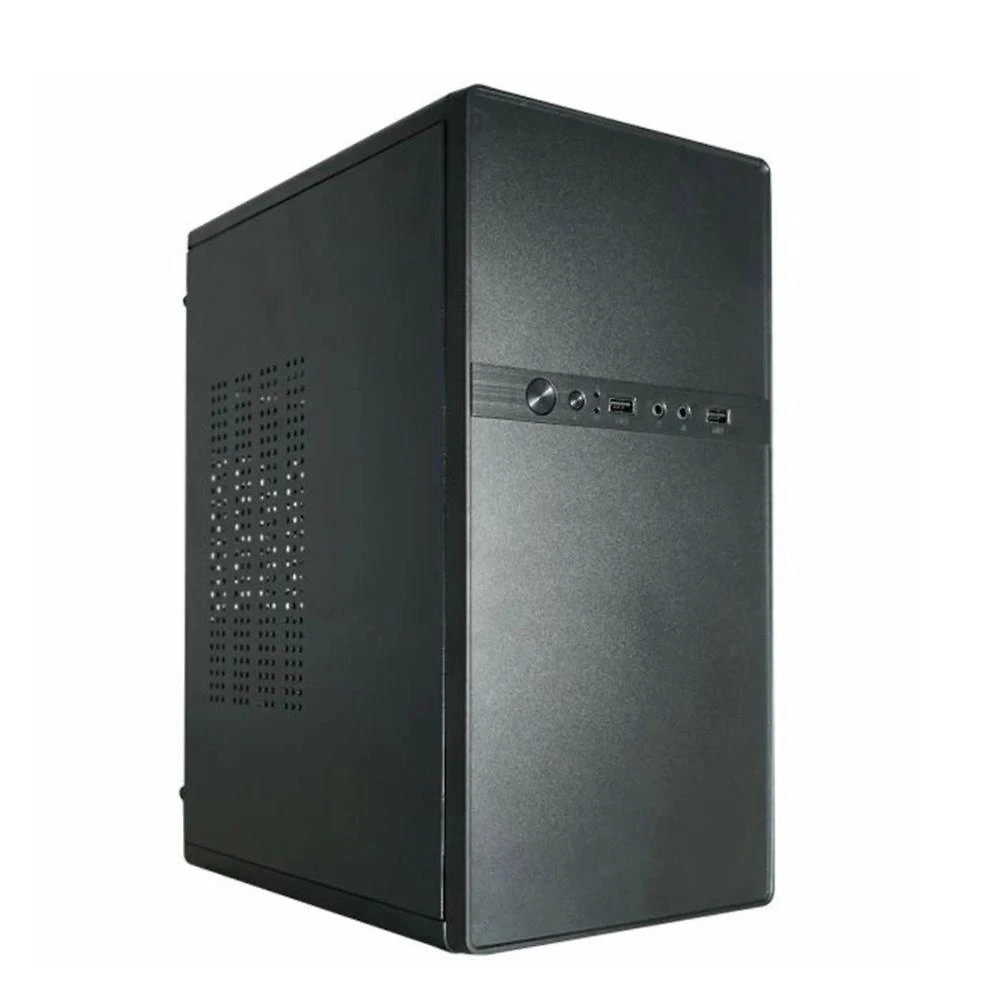 Gabinete GM-0368 Micro ATX ITX Aço com Fonte AC97 Preto K-Mex