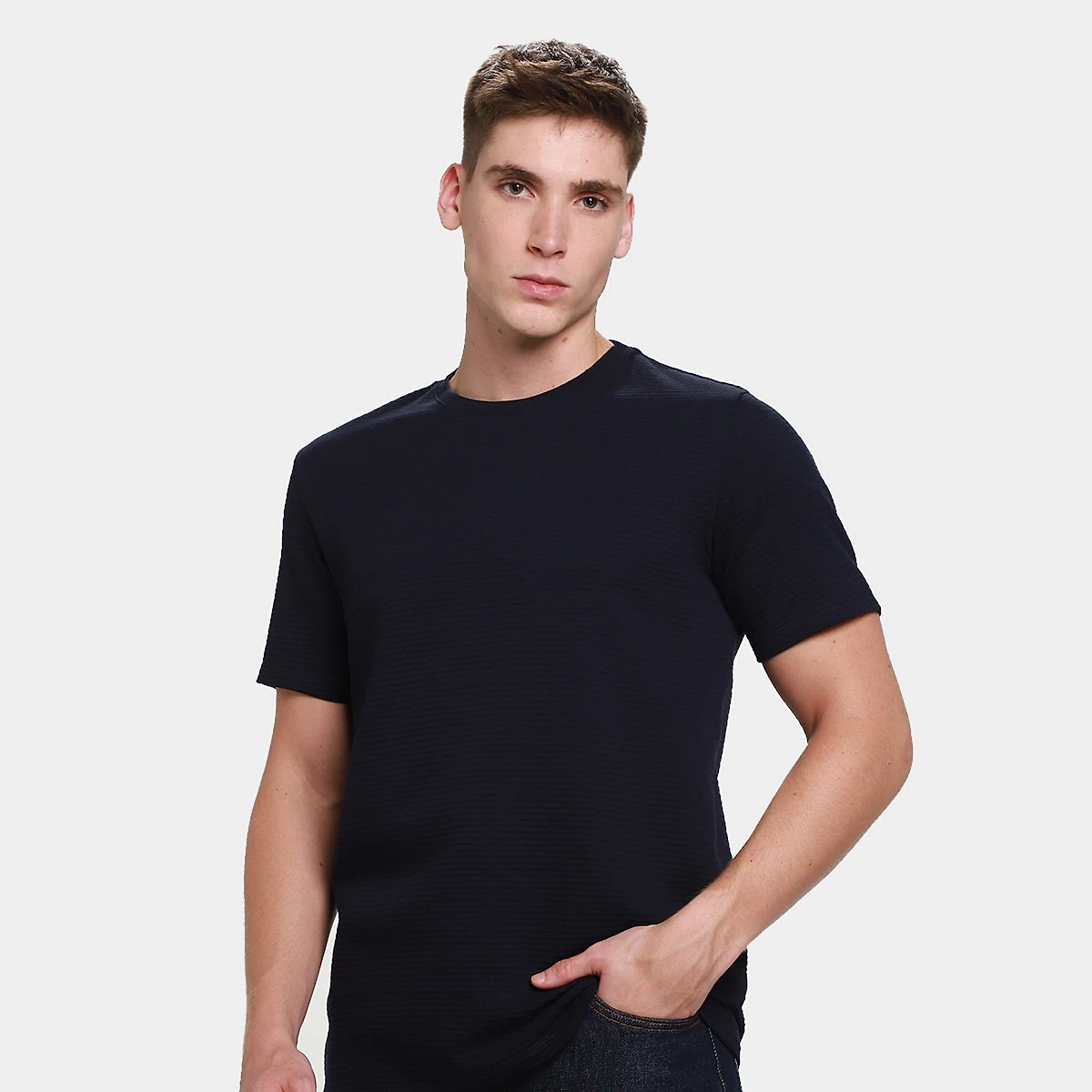 Camiseta Hering Texturizada Regular Masculina