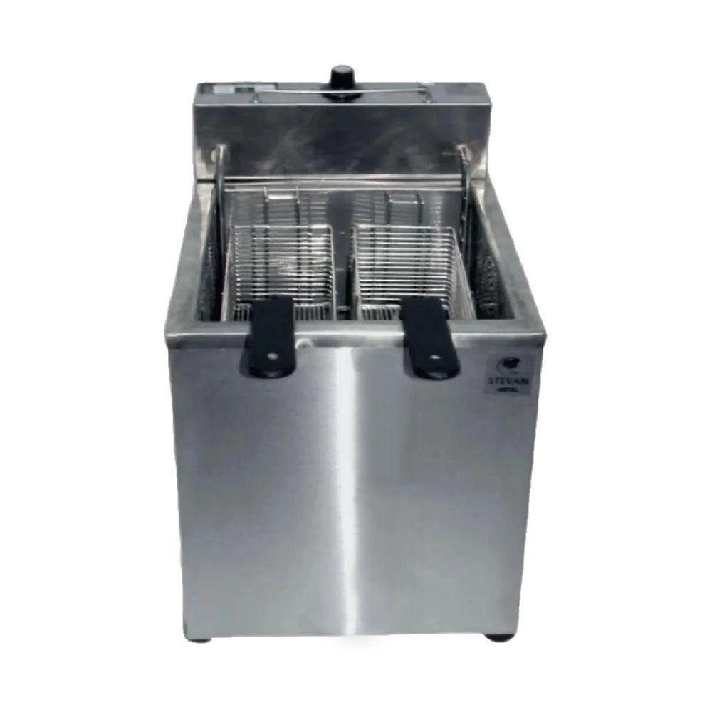 Fritadeira Elétrica de Mesa com Óleo Stevan Metal FMS-26-110-STM 26L 3000W 110V