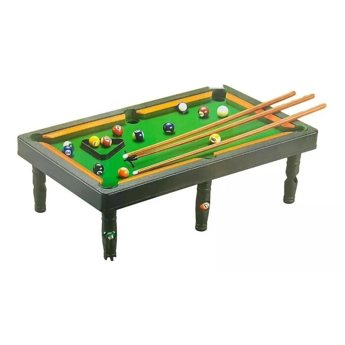 Miniatura Mesa Bilhar Sinuca Infantil Portátil Snooker Kit Completo