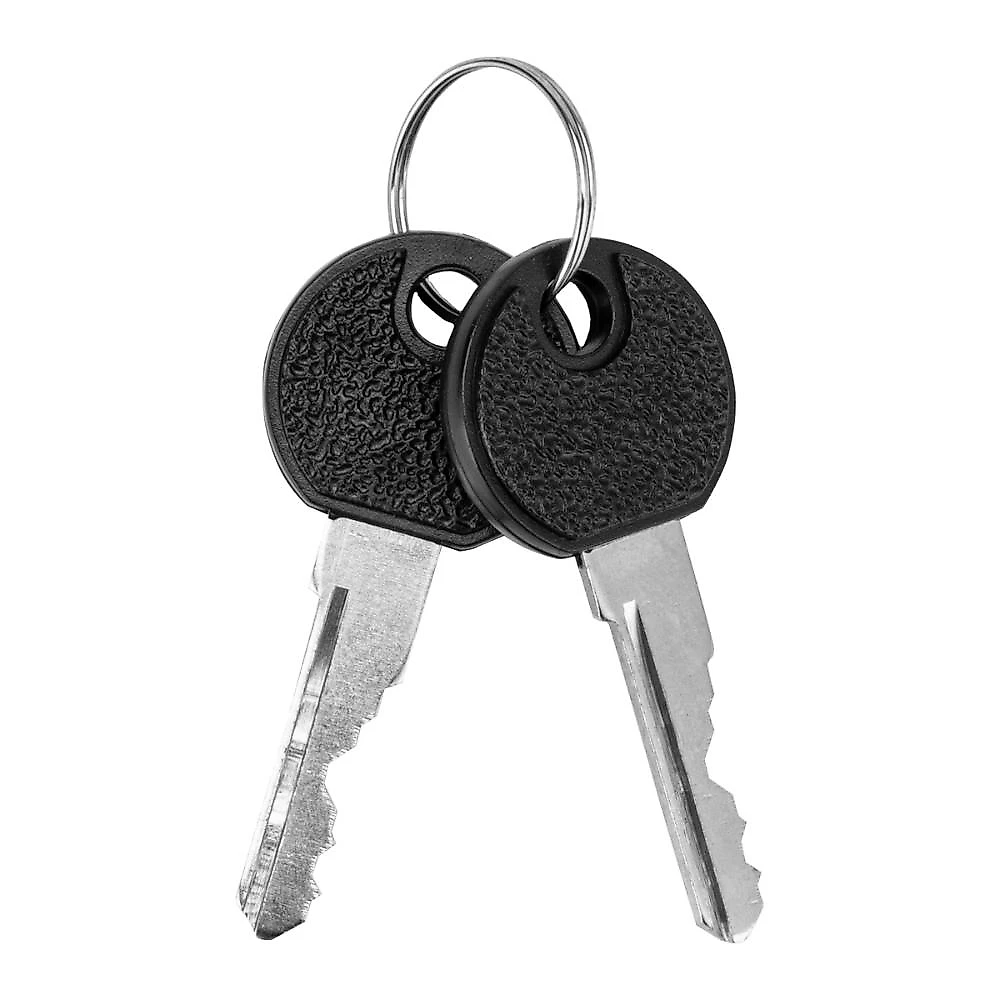 Trava cabo de aço cadeado e chave 12x1200mm mtx 918179 com suporte