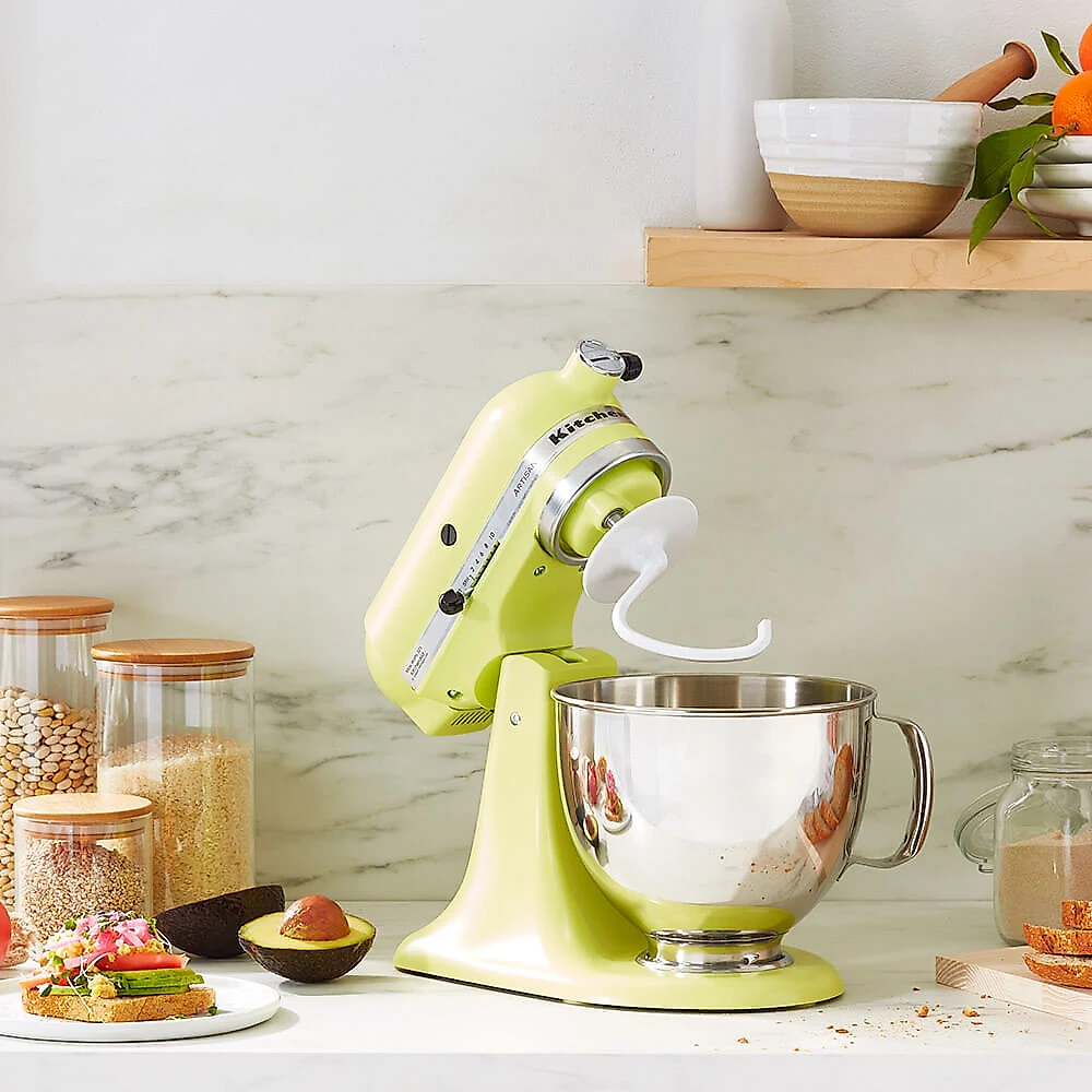 Batedeira Planetária Stand Mixer 110V KitchenAid Amarela