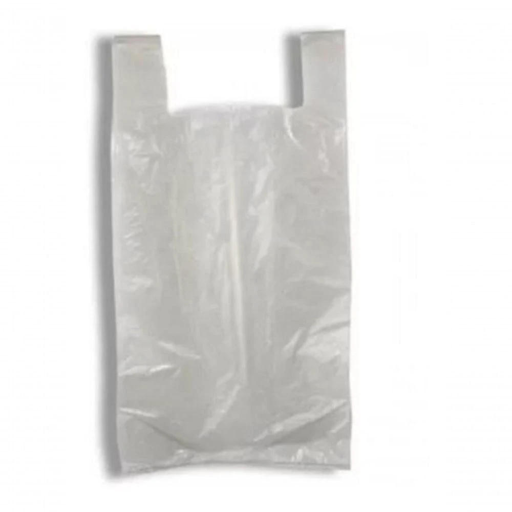 Sacola Plástica Branca Reciclada 30x40 5 kg em Polietileno Reciclado para Embalagens Higipack