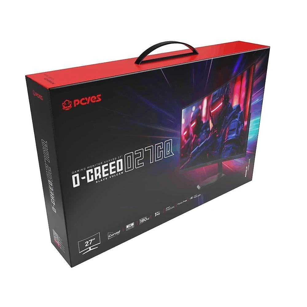 Monitor Gamer Pcyes O27CQ 27 Curvo QHD VA 180Hz Freesync