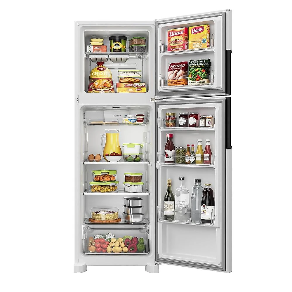 Geladeira Consul Frost Free Duplex CRM44MB Inverter, 377 Litros, Branco - 110 Volts Geladeira Consul Frost Free Duplex CRM44MB, 377L, Branco - 110V - 110 Volts