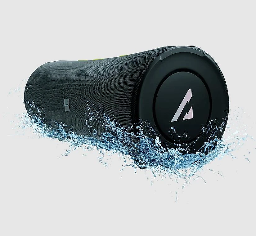 Caixa som waaw alok boom 100sb bt à prova d’água 40w rms tws