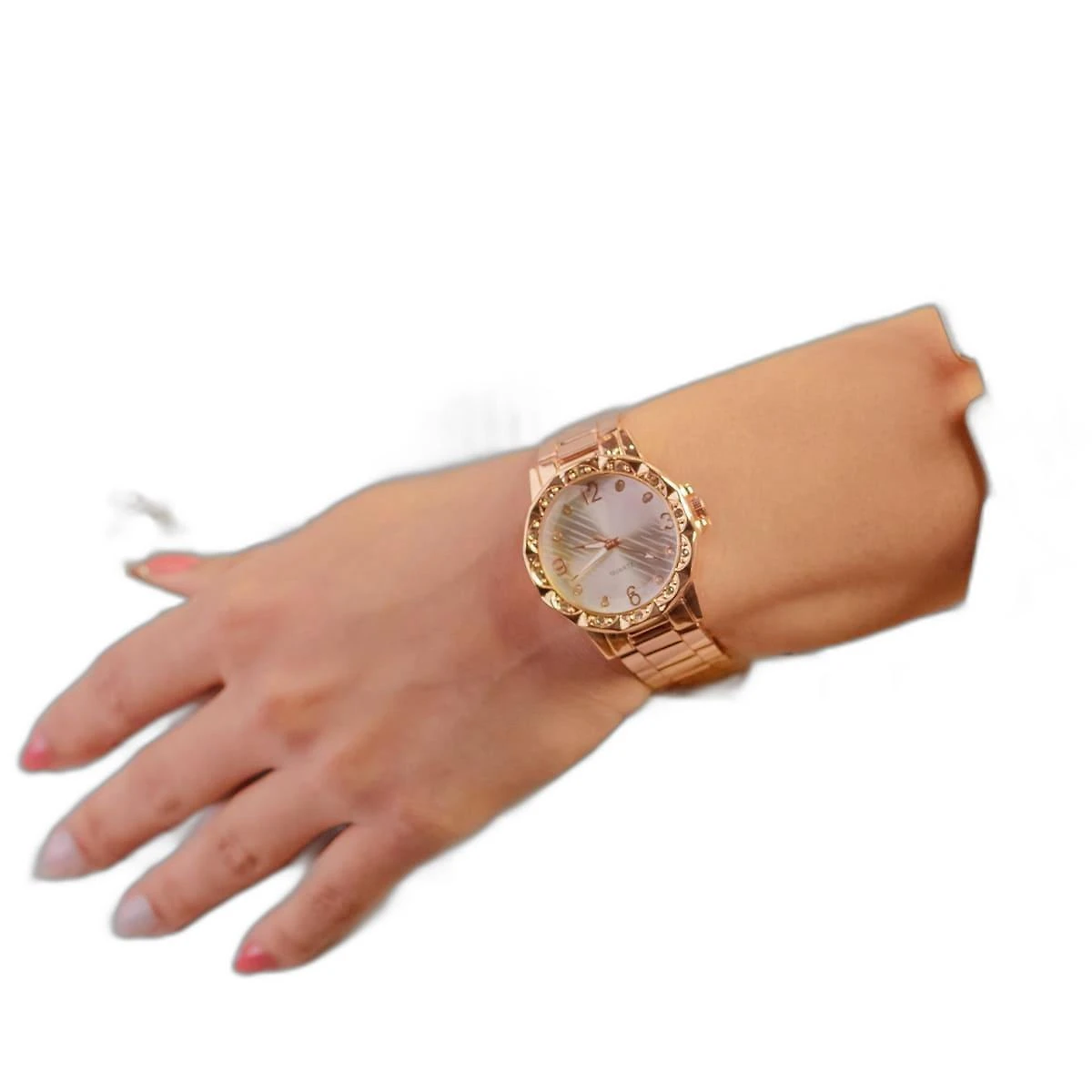 Relógio Feminino Rose Lançamento Linha Quartz Com Garantia