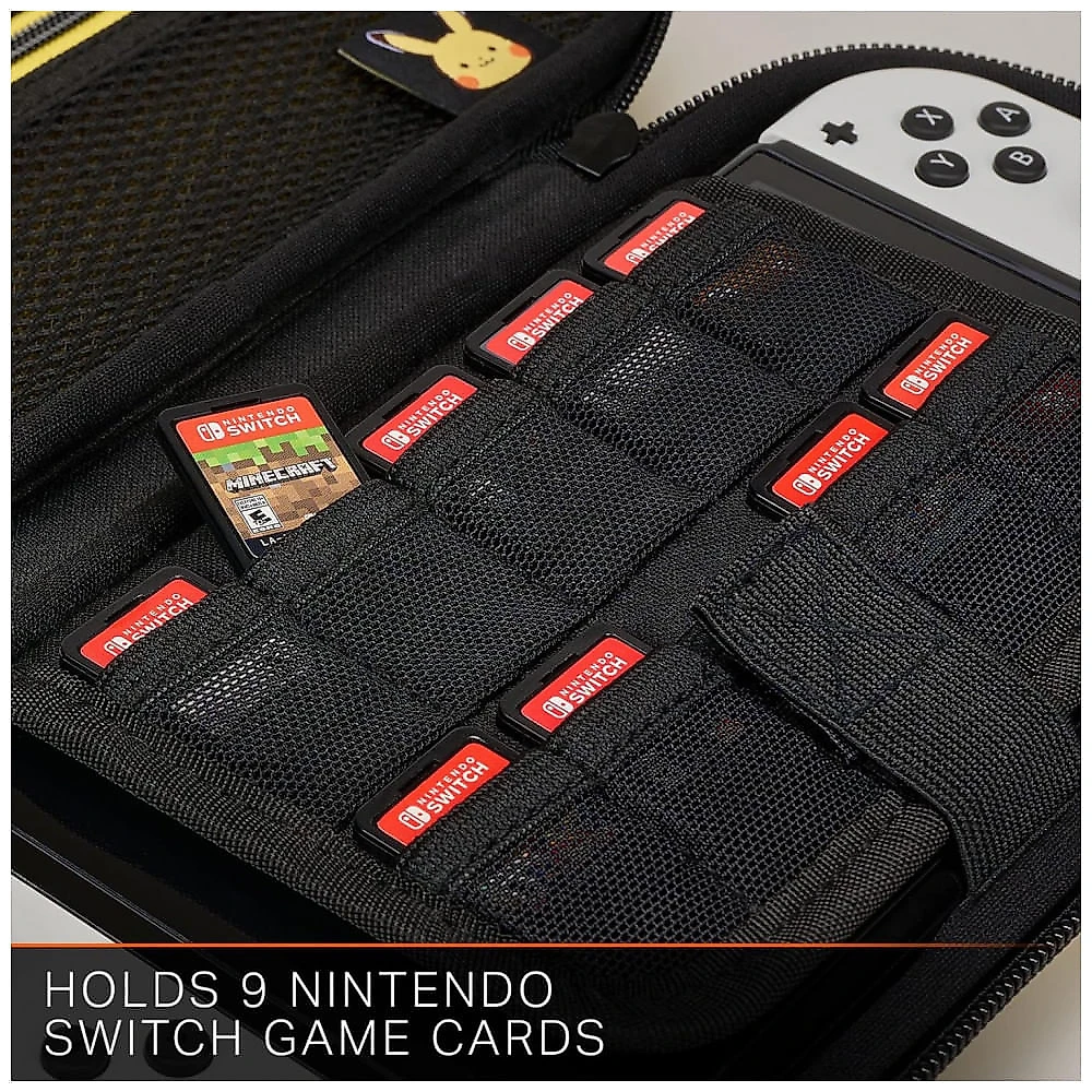Case de proteção PowerA para Nintendo Switch – Pikachu Electric Type, compatível com Switch, Switch OLED e Switch Lite