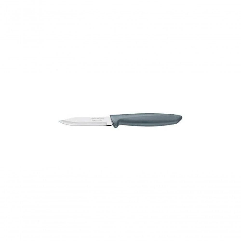 Faca Para Legumes E Frutas Tramontina Plenus Inox Cinza 3"