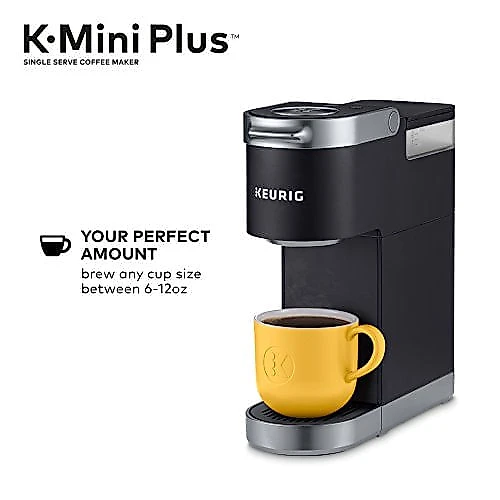 Keurig Cafeteira Elétrica KMini Plus 12 Xícaras Preto 110V
