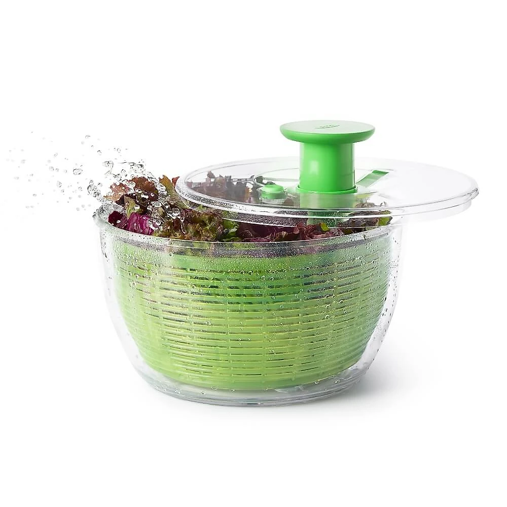 Lava e Seca Saladas de Plástico OXO Verde