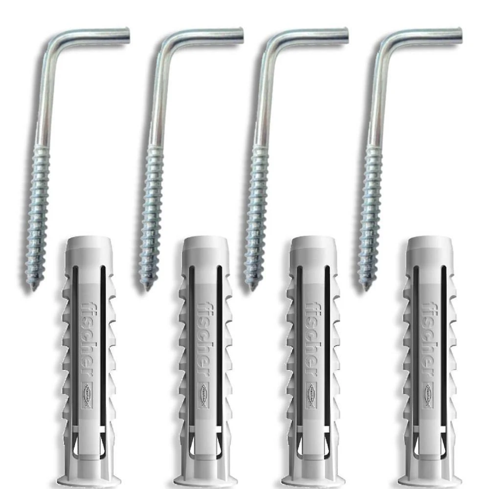 Cartela Com Buchas De Nylon Sx 8x40mm E Escápula Com 4 Peças - 600215 - Fischer