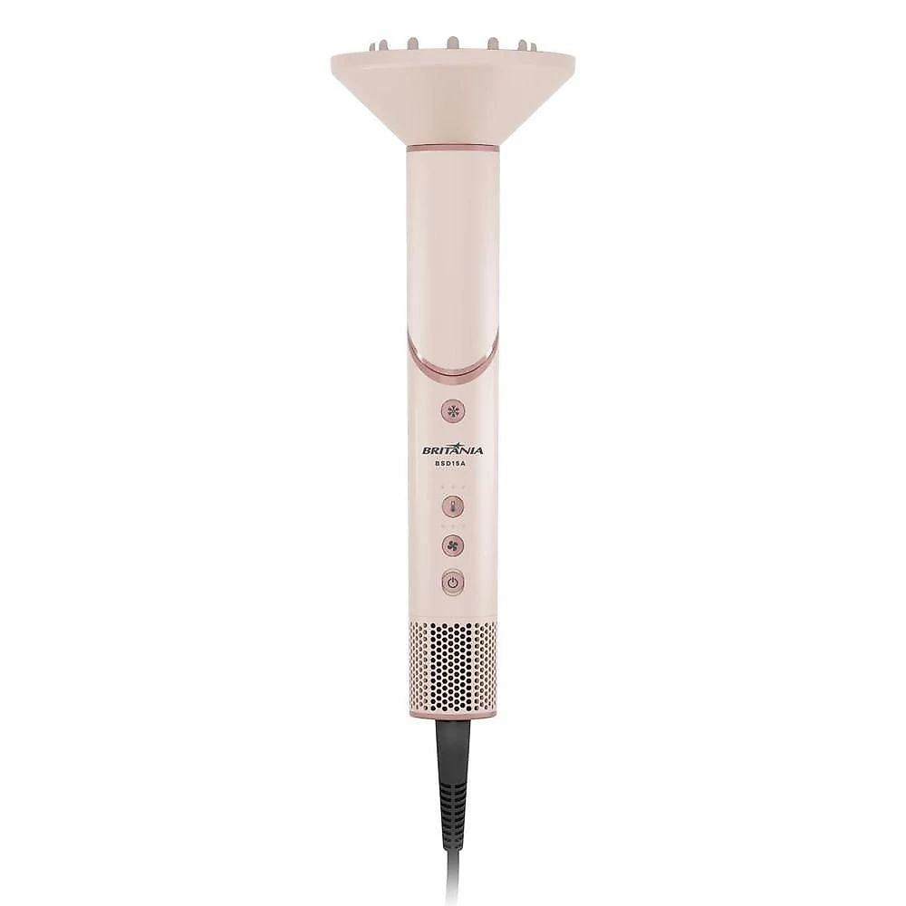 Secador De Cabelo Britânia Motor BLDC 1450W BSD15A 220V