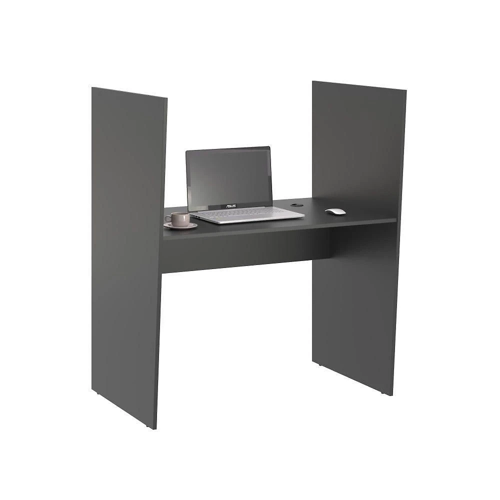Balcao De Atendimento 1 Lugar Mixer Preto Onix