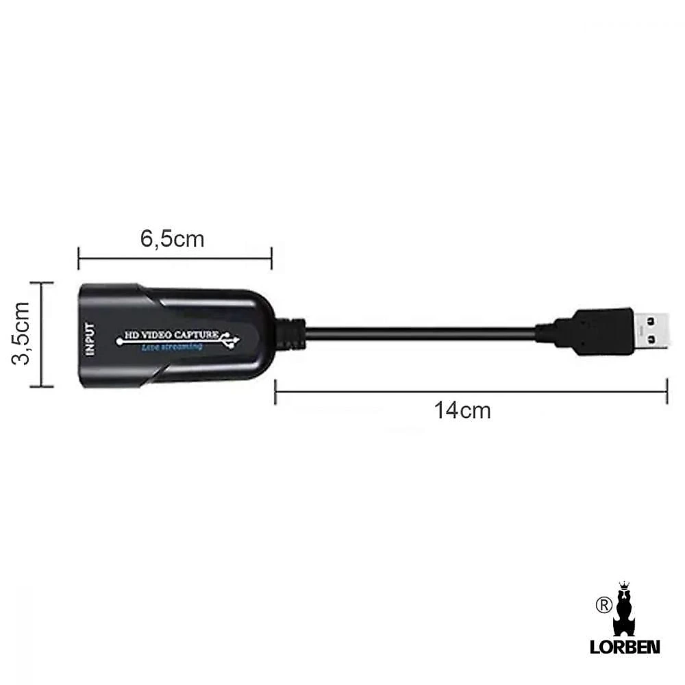 Placa de Captura de Vídeo Camlink Hdmi Usb 3.0 Full Hd 1080p