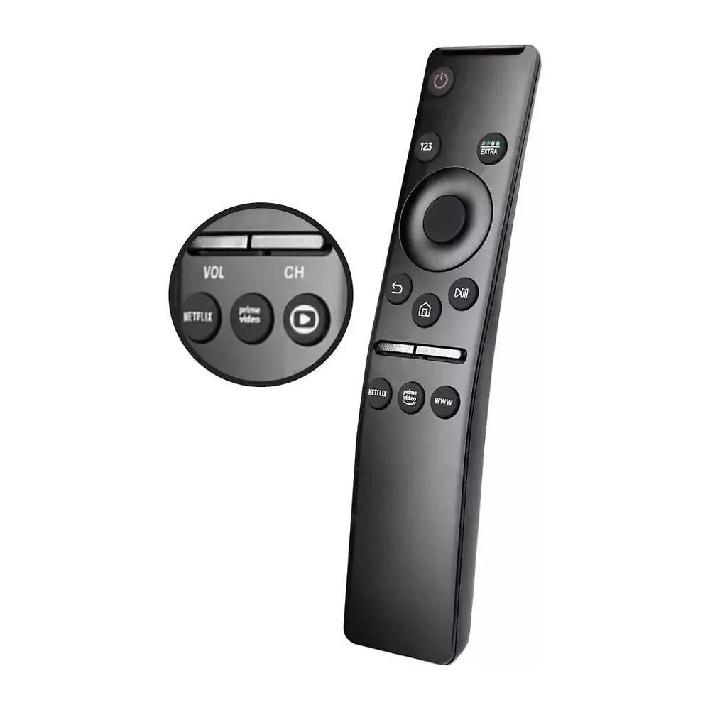 Controle Remoto Compatível Com Tv Samsung Smart Tv 4k Lcd