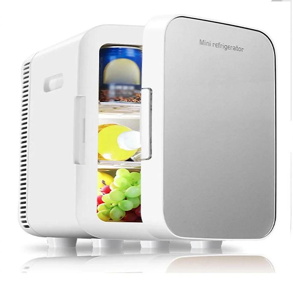 Mini Geladeira 12 Litros Refrigerador 2 Em 1 Portatil 12v 220v Frigobar 12l Carro Casa Barco Viagem Aquece Resfria Freez